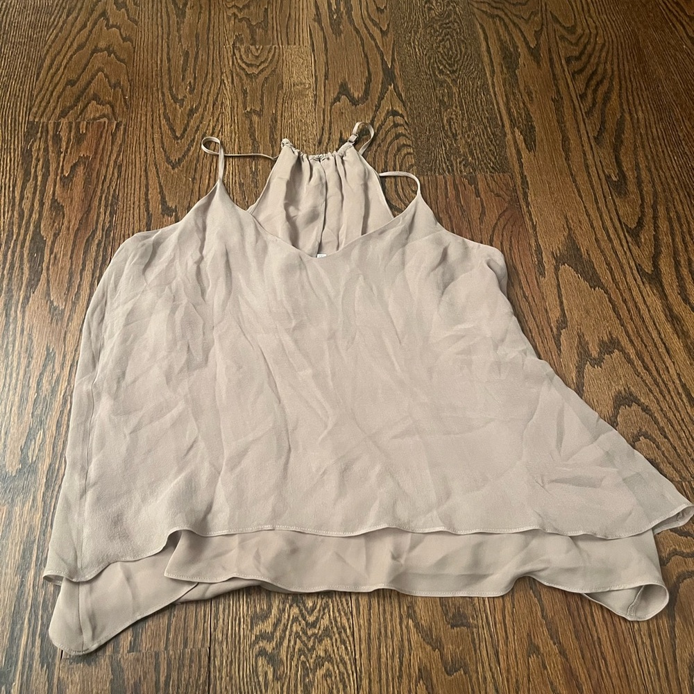 Chelsea Flower 100% Silk Wispy Flowy Tank